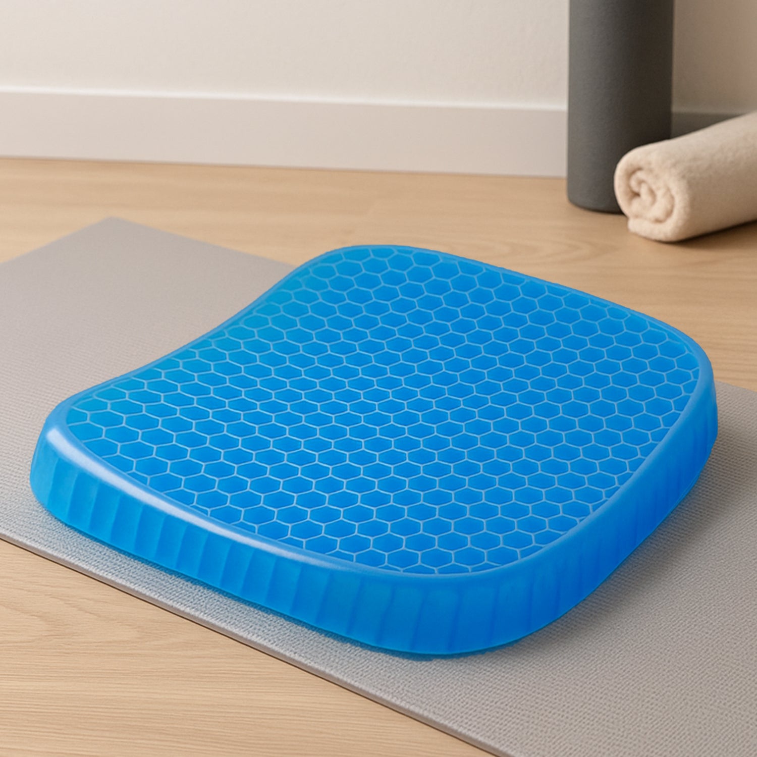 01_1cf17a13-8b56-418c-b1fb-262a5fd25760.jpg Rehbarlane Cushion Seat Flex Pillow, Gel Orthopedic Seat Cushion Pad () - Image 1