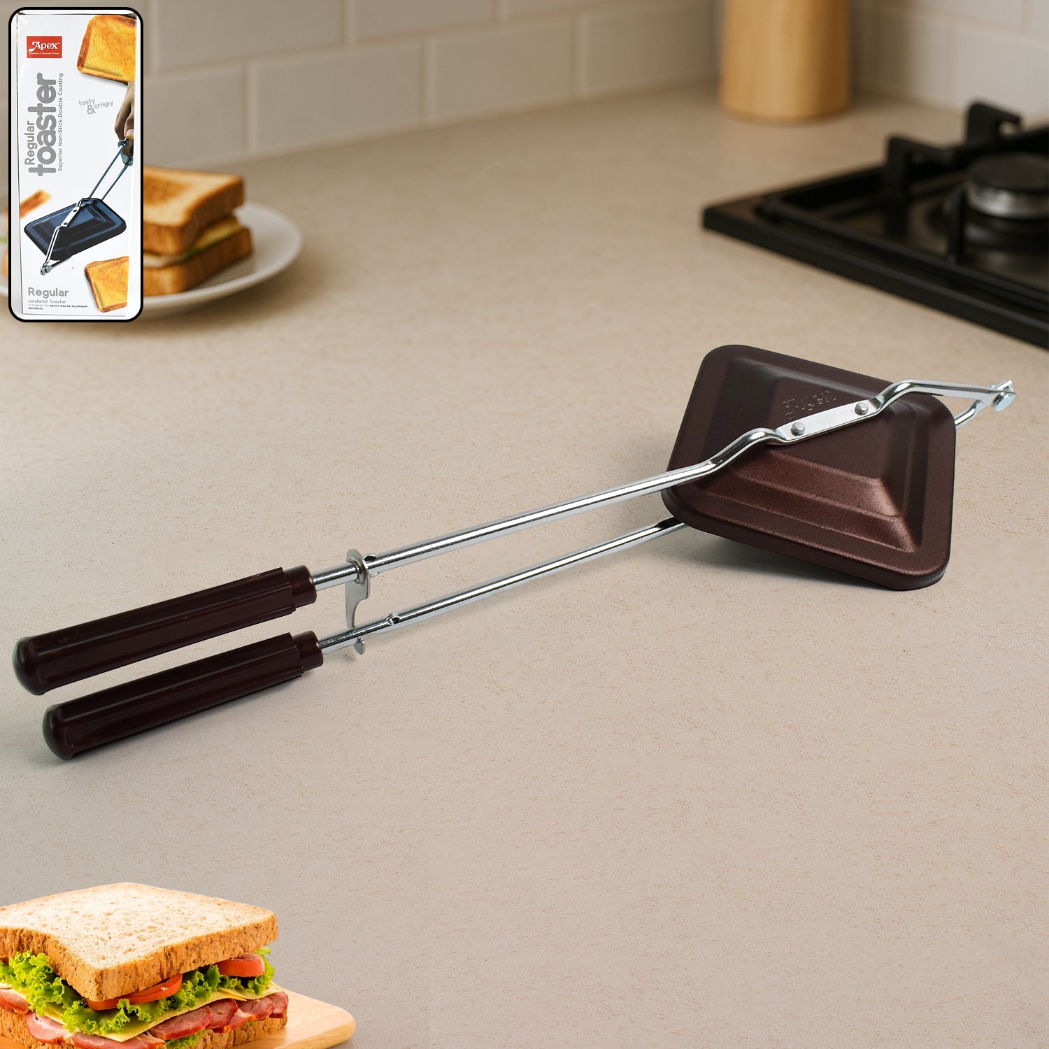 01_65e1dce7-54bf-4162-8198-463c86478854.jpg Rehbarlane Apex Regular Non-Stick Flame-Based Sandwich Toaster - Image 1