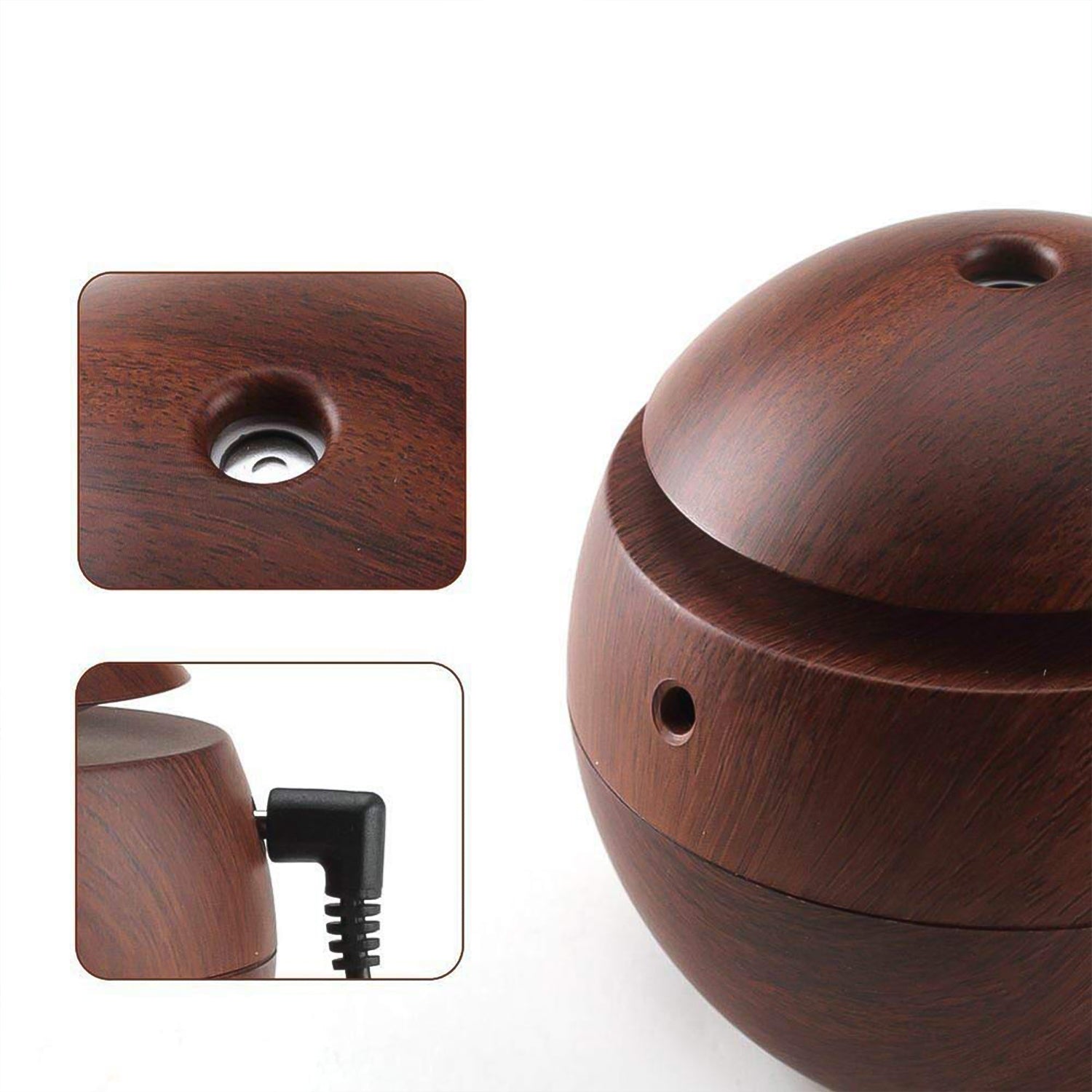 02_aba4a1eb-d9a3-4e6c-b32c-d6d00e989704_1500x1500.jpg Rehbarlane Ultrasonic Aromatherapy Humidifier USB Desktop (130 ML 1 Pc) - Image 1