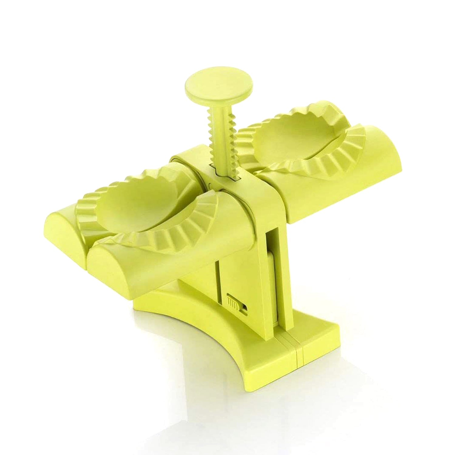 02_d9497881-a914-4965-ac77-7111fcac421c_1500x1500_crop_center.jpg Rehbarlane Double-Head Dumpling Maker Mold ? Effortlessly Wrap Two Dumplings at Once for Fast and Easy Homemade Dumpling Preparation ? Household Kitchen Tool - Image 1