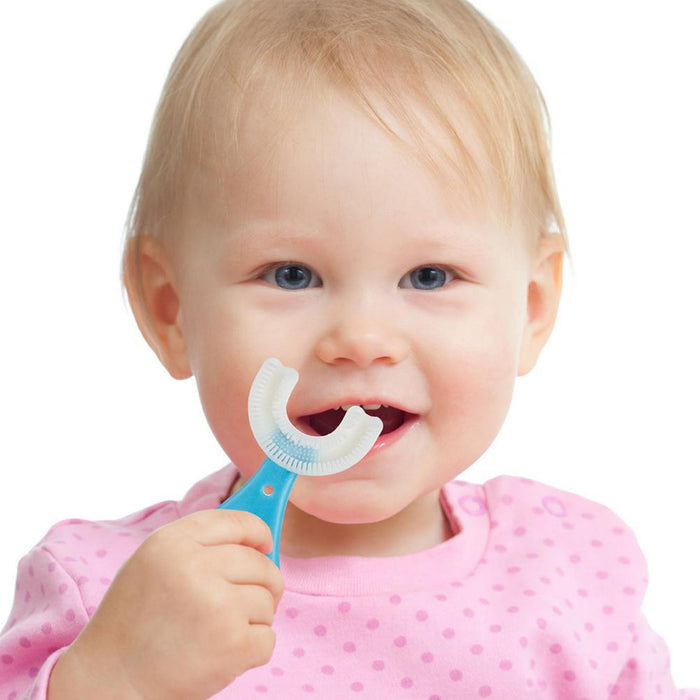 03_d27fbf1a-3773-4a80-9e35-87b8fa776454_700x700.jpg Rehbarlane Child S Tooth Brush used in all kinds of household bathroom places for washing teeth of Child, toddlers and children? easily and comfortably. - Image 1