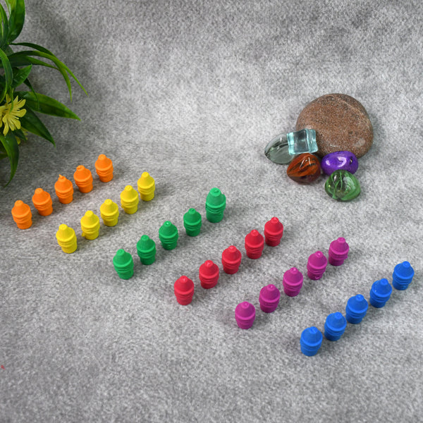 04_671cef49-6243-4a1a-86b4-36048d36ca82.jpg Rehbarlane Pencil Top Eraser (1 Pc) ?Mix Color Rubber Eraser Caps for Students & School - Image 1