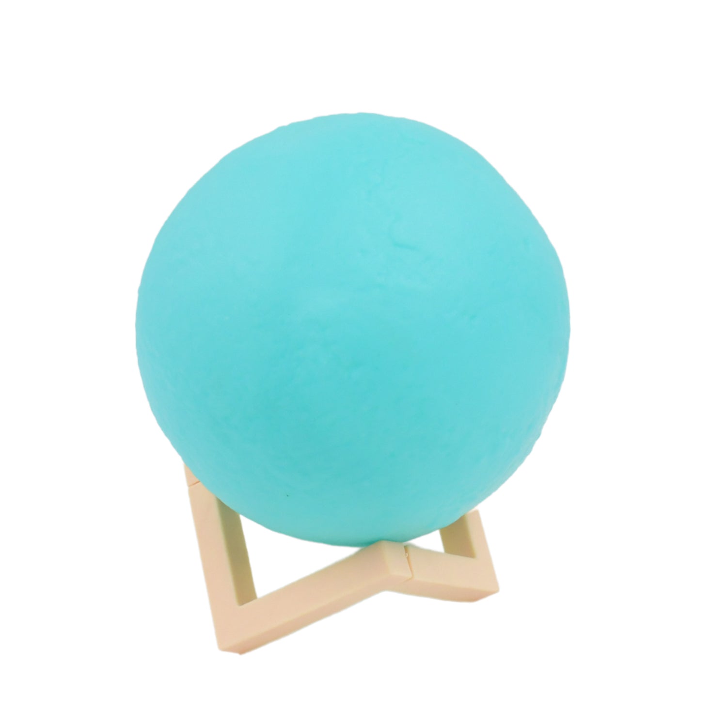 05_02703053-e0ce-4794-8607-ddcb24d8e7c0.jpg Rehbarlane Moon Night Lamp Blue Color with Plastic Stand (15 x12 Cm 1 Pc) - Image 1