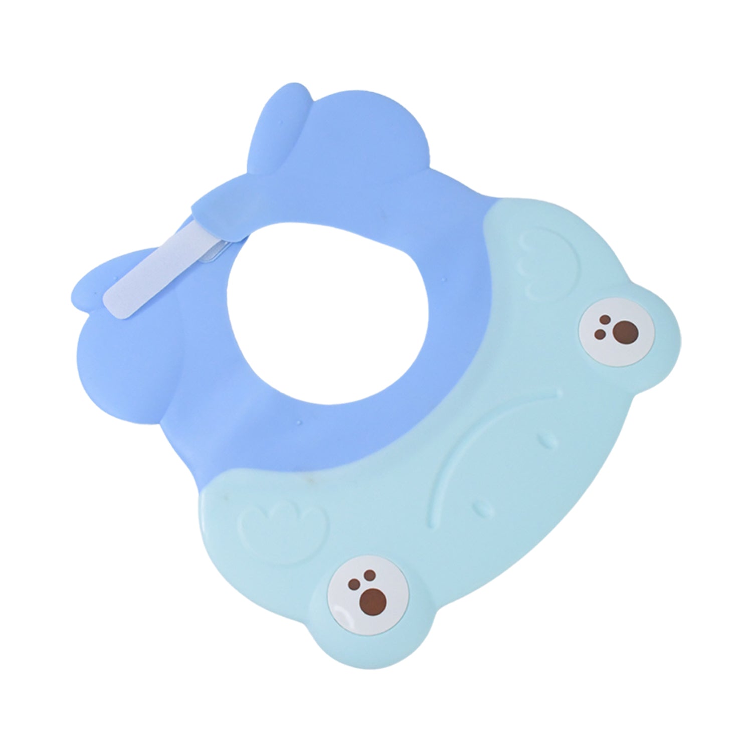 05_059bfe45-0313-43db-8387-8fcae9e8be9b.jpg Rehbarlane Baby Silicone Shower Cap Adjustable Bath Visor for Infants Toddlers (1 Pc Small) Eye Ear Protection Hat for Tear-Free Shampoo Time - Image 1