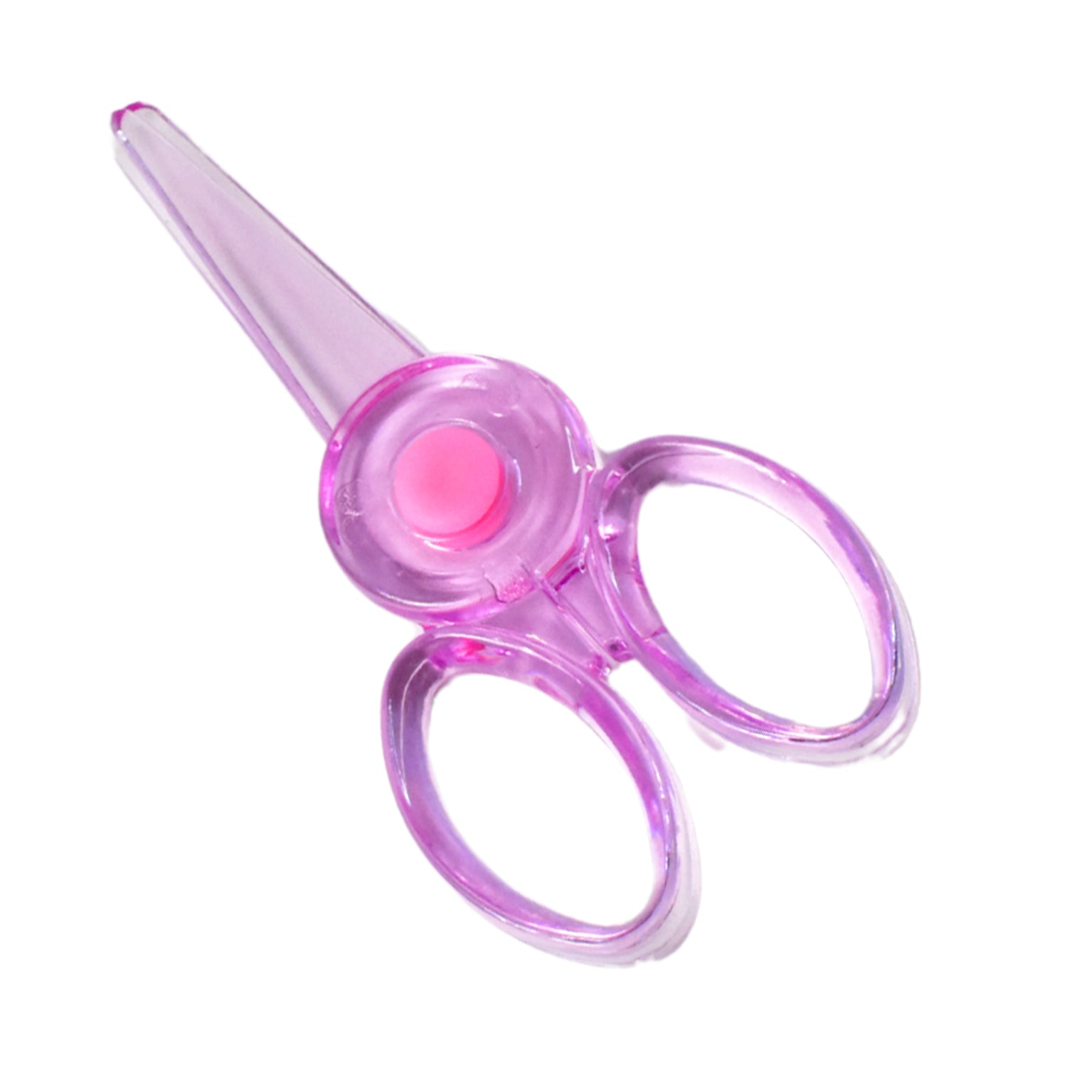 05_21ef549f-5b05-4889-8c3b-5b1ccb222cd2.jpg Rehbarlane Single Child-Safe Plastic Scissor ?Safety Crafting Tool for Kids (Random Color) - Image 1