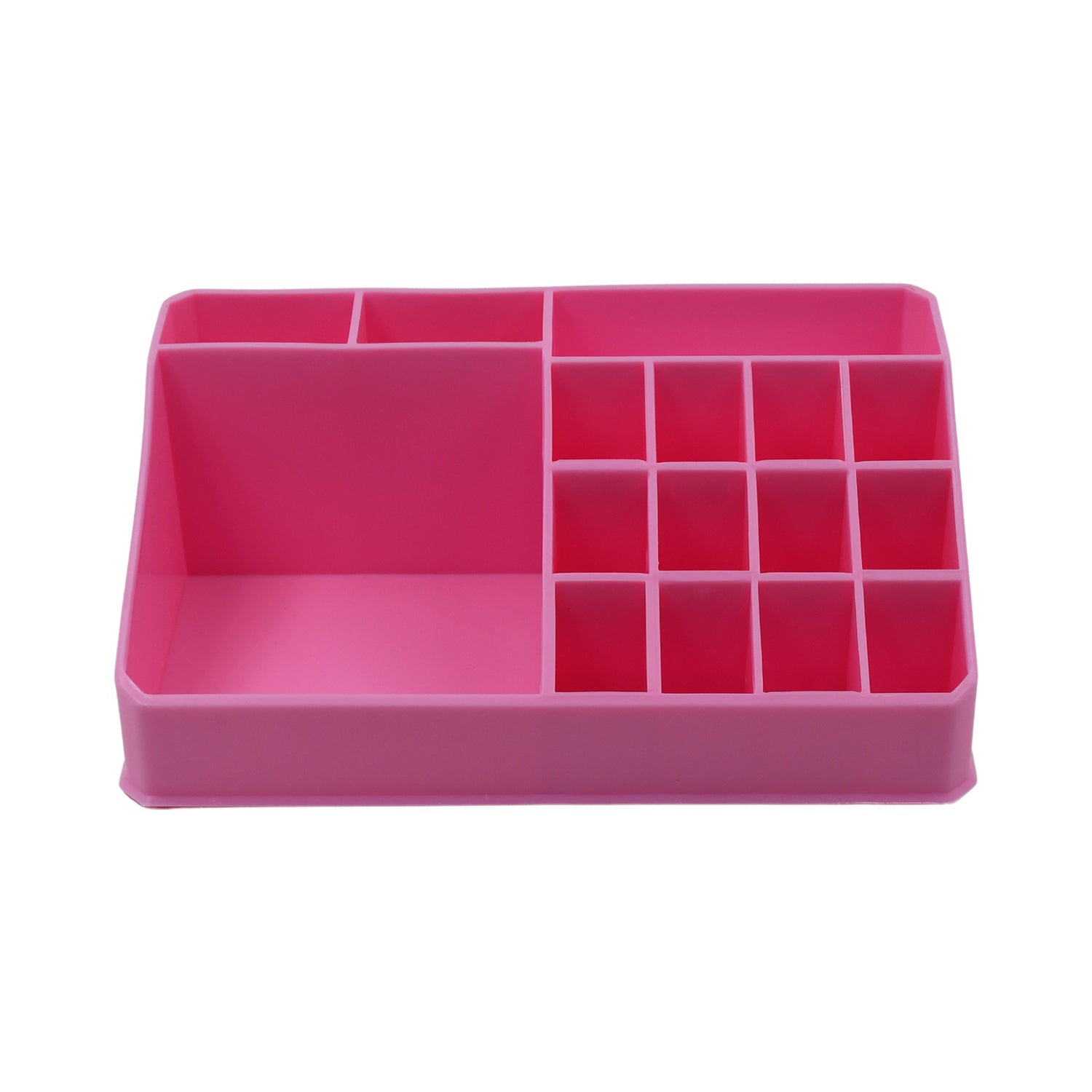 05_342548c1-a5f4-4432-8448-5fdc5058230f.jpg Rehbarlane Makeup Organiser Cosmetic Makeup Lipstick Storage Box with Drawer Plastic Case Holder Skin Care Products (1 Pc) - Image 1