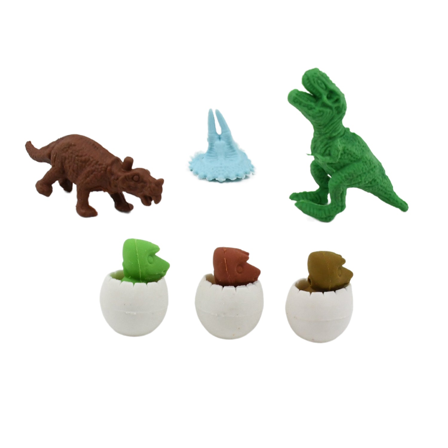 05_4639b76e-c664-4096-a764-d97480e0ac39_1500x1500.jpg Rehbarlane Dinosaur Puzzle Eraser Set (5-Pack) | Mini 3D Dino & Egg Shaped Desk Toys | Classroom Prizes, Party Favors & Kids' School Stationery - Image 1