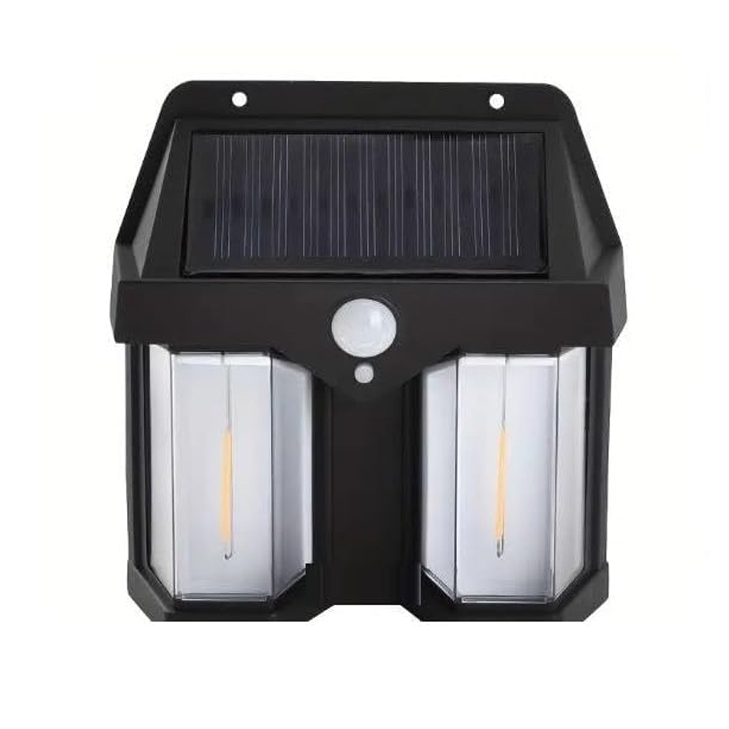 06_0ba01780-afde-4447-bca2-82919cbf72c1.jpg Rehbarlane Outdoor Solar Wall Lamp Outdoor Waterproof Better Lamp Induction Garden Lamp Garden Villa Night Lamp Double Lamp Light (1 Pc) - Image 1