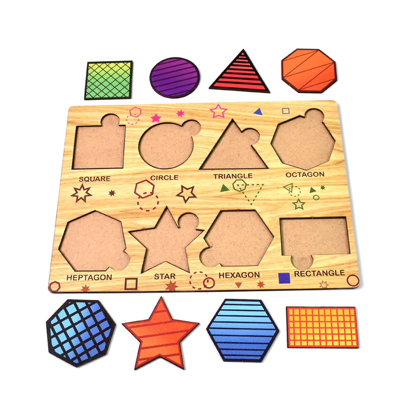 06_5fdf3244-dc54-4e13-b4b2-4b1f13201fdd_1400x1400.jpg Rehbarlane 18480_triangles_wooden_puzzle_pz1026 - Image 1