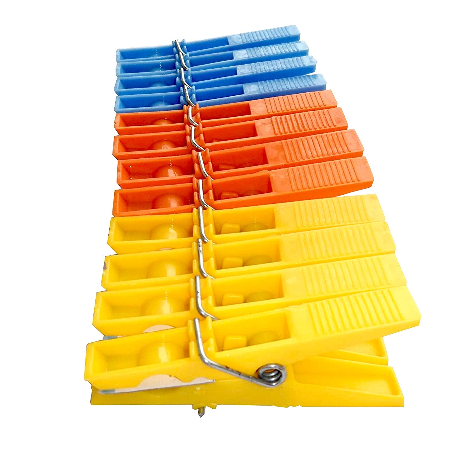 1_f1d18820-03ee-4135-b9b4-6a10ae213816.jpg Rehbarlane 12-Piece Multipurpose Cloth Clips Strong, Reliable Clips for Clothes, Towels, and Everyday Organization - Image 1