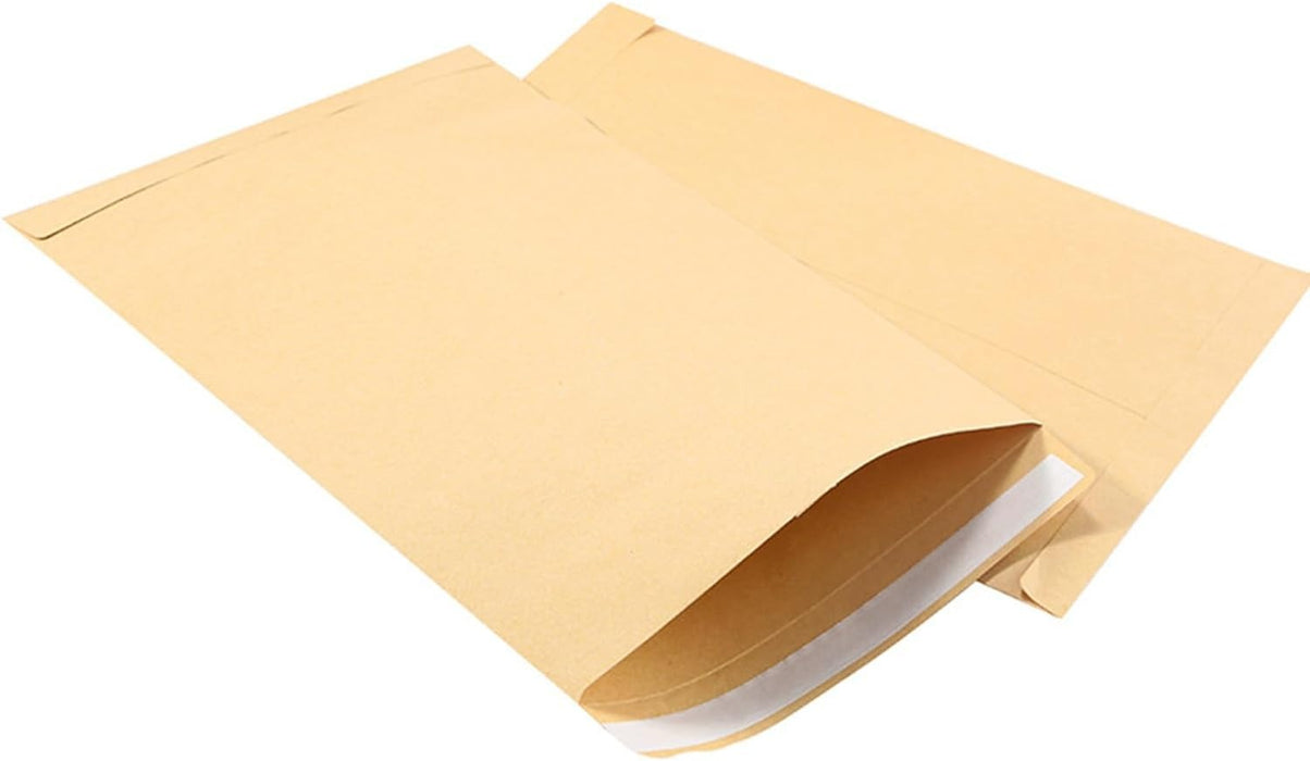 1e8988b9-c3f2-45a2-989b-e87eea166cd7_1205x700.jpg Rehbarlane Kraft Envelopes 16x14 Inch Self-Seal for Invitations, Cards, Office Use (1 Pc) - Image 1