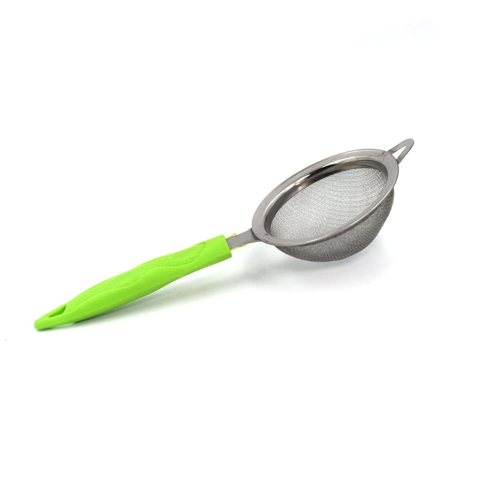 2864_tea_n_coffee_strainer-1.jpg Rehbarlane Stainless Steel Tea and Coffee Strainer Filter Heat-Resistant Design with Better Grip for Effortless Brewing Durable and Convenient, Pack of 1 - Image 1