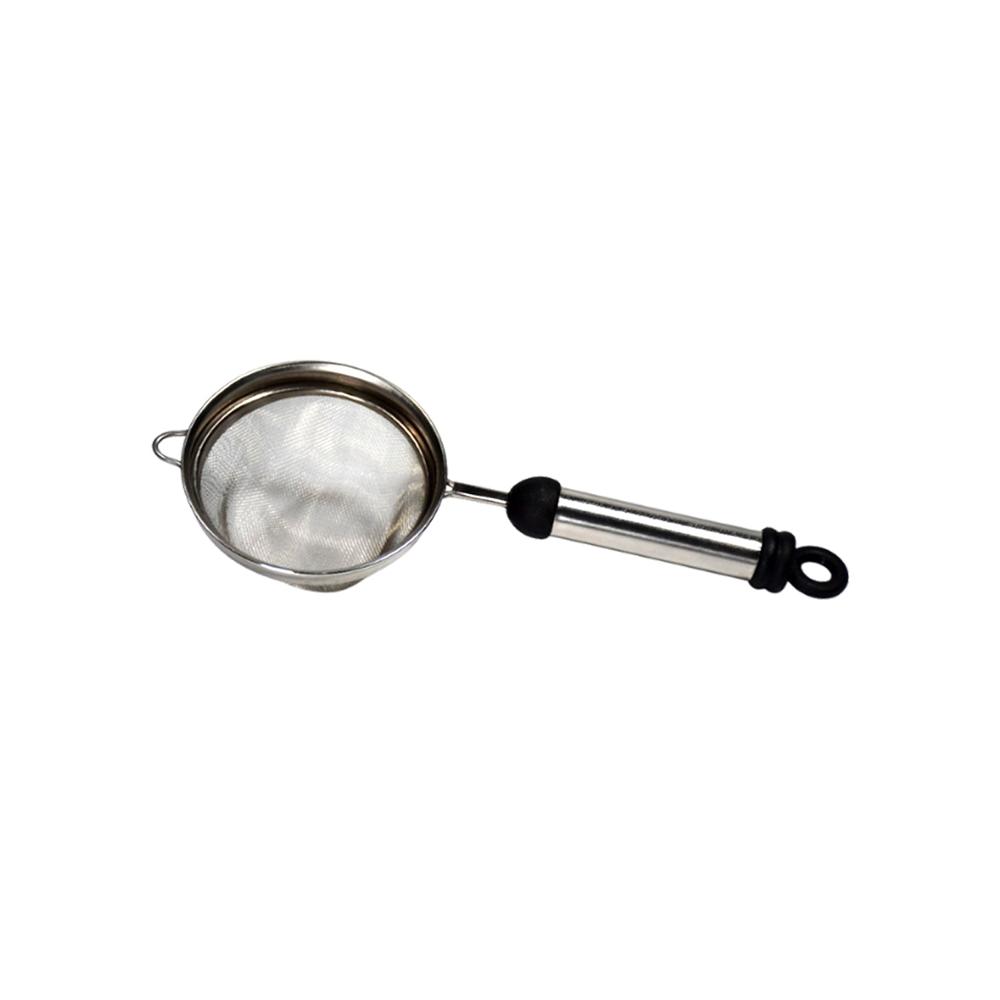 2960_ss_tea_strainer-1.jpg Rehbarlane Stainless Steel Soup, Juice, and Tea Strainer Multipurpose Strainer with Ergonomic Design for Efficient Filtering Durable and Versatile, Pack of 1 - Image 1