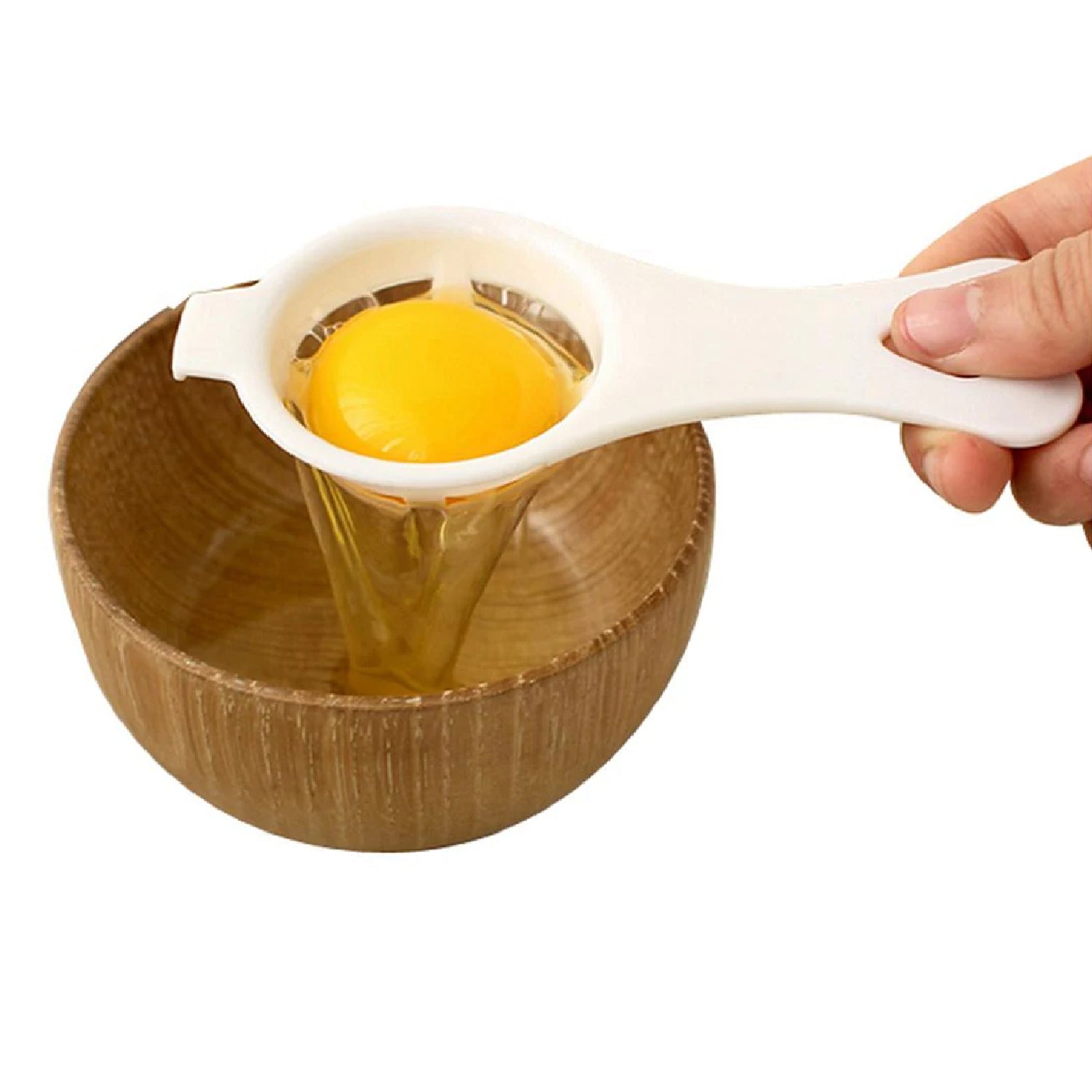 3image_843fedbb-b513-48a2-b07c-8f4c9ad88d71_1500x1500_crop_center.jpg Rehbarlane EGG YOLK SEPARATOR, EGG WHITE YOLK FILTER SEPARATOR, EGG STRAINER SPOON FILTER EGG DIVIDER - Image 1