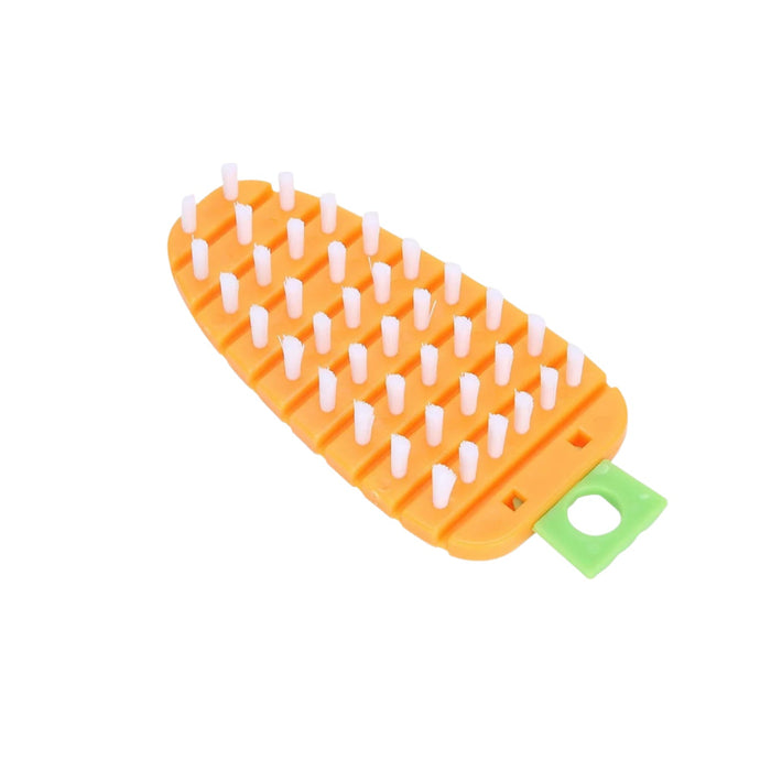 6_5573542b-6c25-4122-8e4b-3b3a8597fc78_700x700.jpg Rehbarlane Vegetable Scrubbing Brush, Vegetable Scrubber Fruit Brush Carrot Shape Vegetable Brush for Potato for Vegetable - Image 1