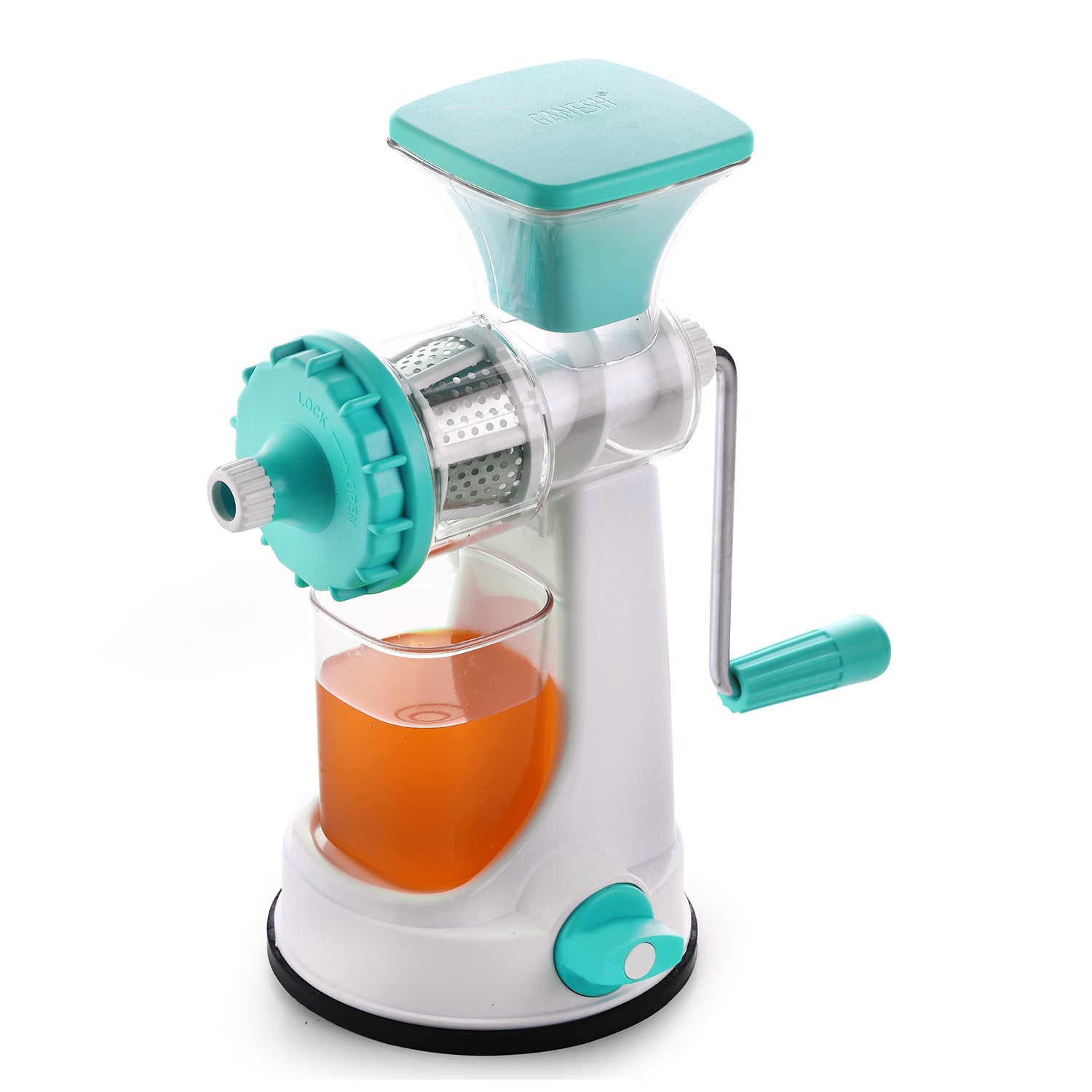 7image_5bd2ed45-f8f8-41c0-9f6f-78118be897df_1500x1500.jpg Rehbarlane Kitchenware Plastic Hand Juicer New Smart Fruit & Vegetable Multipurpose Juicer (Color:Random Green,Blue,Red,Orange) ( Colors May Vary ) (Multicolor Pack of 1) - Image 1