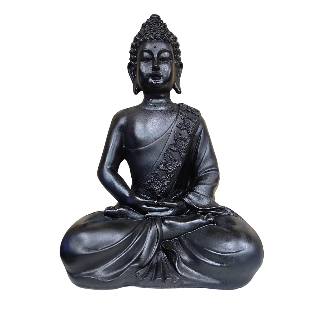 I1.jpg Rehbarlane Meditating Sitting Buddha/Buddh/Gautam Buddha Statue/Lord Buddha Showpiece Idol/Figurine/Murti For Living Room,Gifting,Home & Office Decor - Image 1