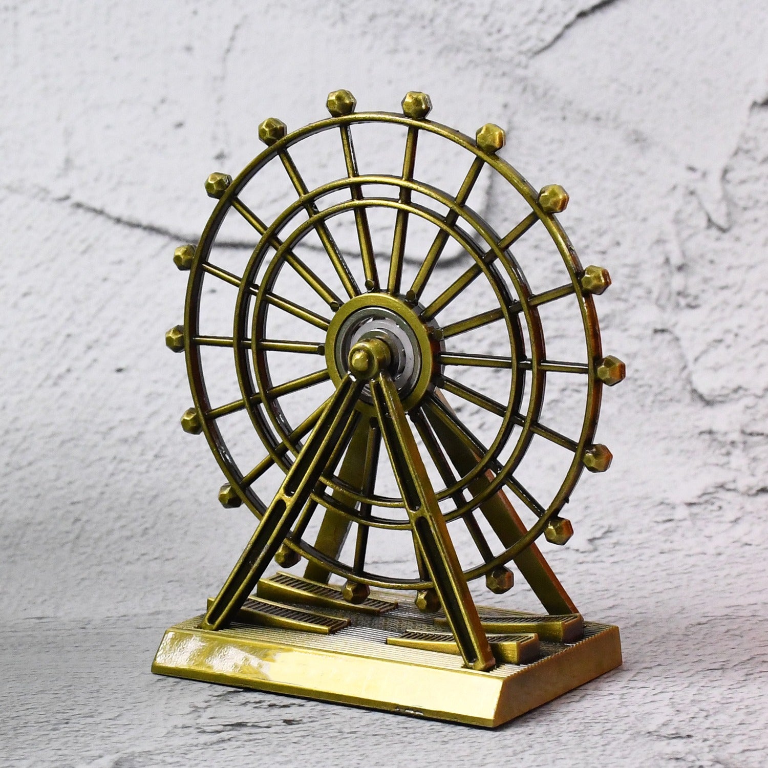 a769ddcd-f0bd-468d-a216-aaeed14e3383.jpg Rehbarlane Metal Desktop Table Decoration Cabinet Wheel Tower (1 Pc) - Image 1
