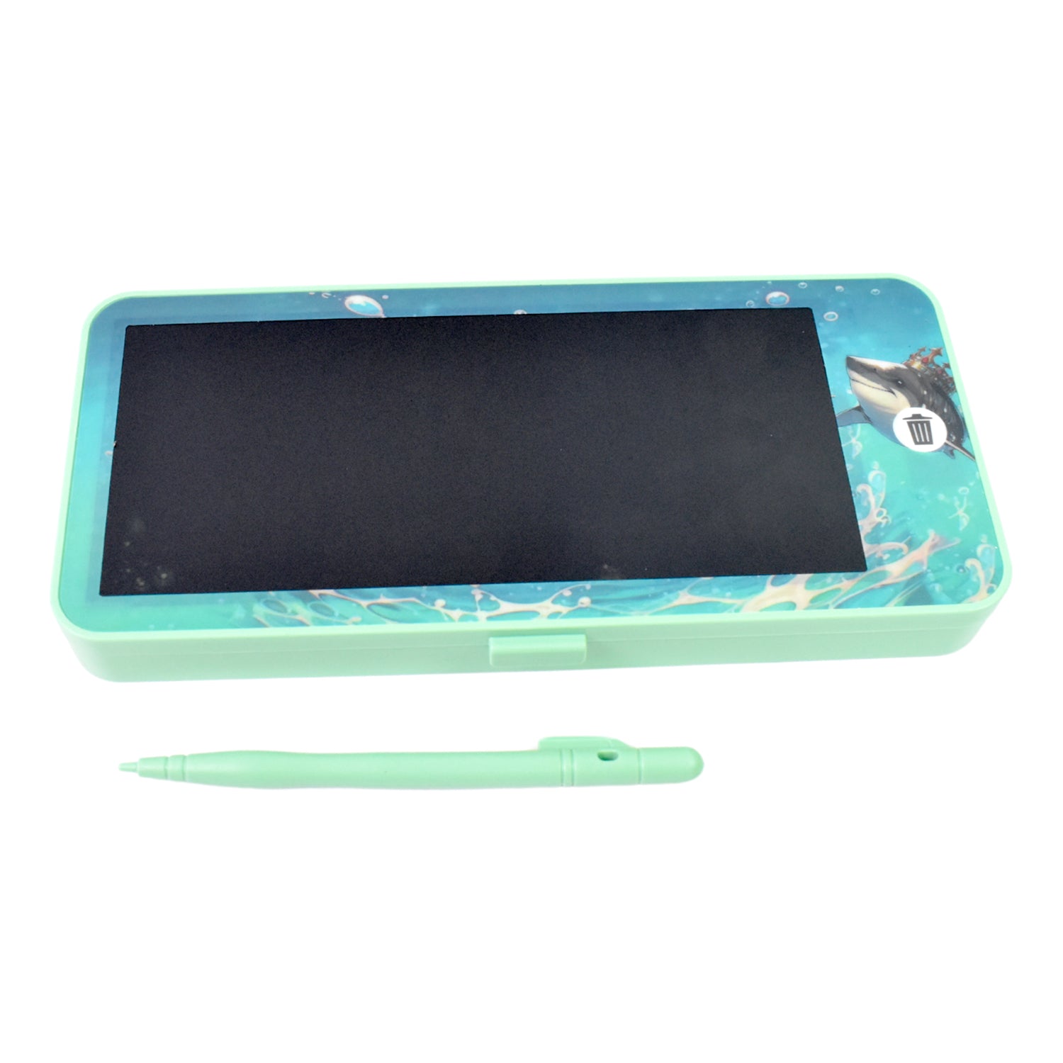 05_8d563bf0-81be-4c4c-9a0d-7b10851fa9c0_1500x1500.jpg Rehbarlane LCD Drawing Pen Case | Blue Multi-Function Pencil Box with Digital Writing Pad | Reusable Doodle Tablet & Stationery Organizer (1 Pc) - Image 1